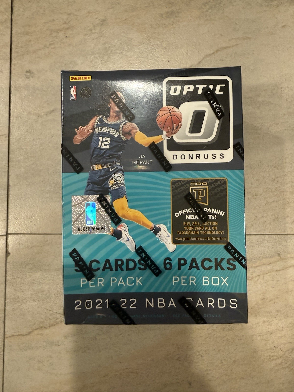 2021-22 Panini Donruss Optic Basketball NBA BLASTER Box