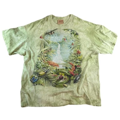 Camiseta Y2K The Mountain Brand Tie Dye Jungle - Imagen 1 de 4