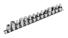 Performance Tool W54287 15 Piece Drain Plug Socket Set