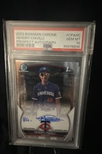 2023 Bowman Chrome - Prospect Autographs Hendry Chivilli #CPA-HC (AU, RC) Twins