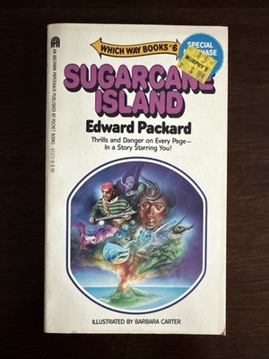 1978 Which Way Books #6 Sugarcane Island by Edward Packard CYOA