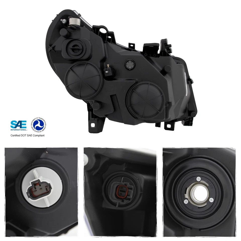 Faros faros para Dodge Ram Promaster 2014-2022 sin luces DRL lámparas 14-22 Foto 3 de 4