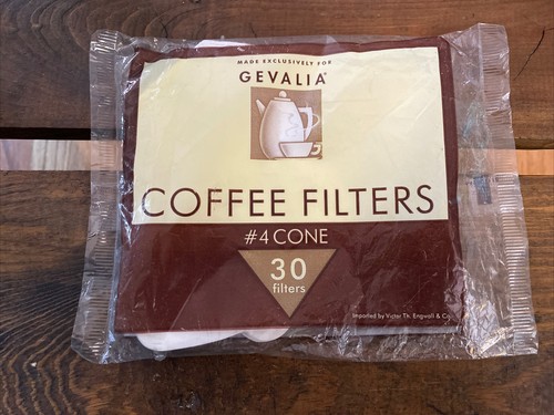 Gevalia Coffee Filters #4 Cone 30 