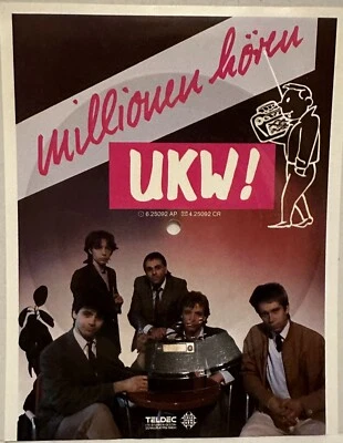 Sehr selten! UKW - Tanzen geh'n * Promo-Single * Auf Postkarte * MINT - Bild 1 von 2