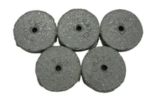 Cratex 7/8" x 3/16" x 1/8" Resin Bonded Rubber Wheel (Coarse Grit) 5 Pack