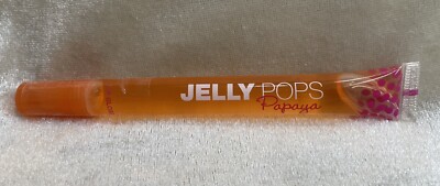 Bath & Body Works Liplicious JELLY POPS Papaya Lip Sealed .34oz/ 10 mL