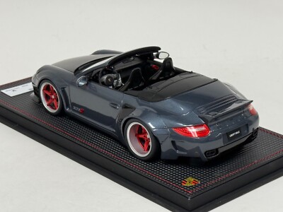 1/18 GT Spirit Porsche 911 ( 997 ) Cabriolet Liberty Walk Gray