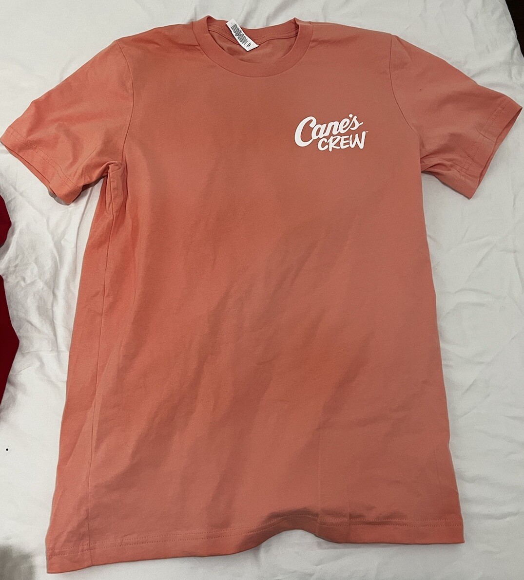 Raising Cane's Employee (Pink One Love) Logo Shirt Medium eBay