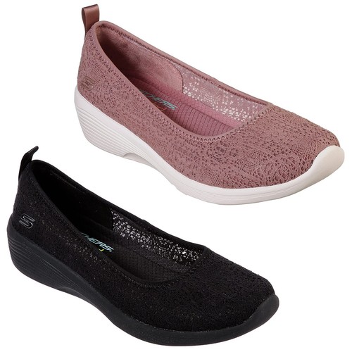 memory foam skechers flats