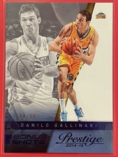 2014-15 Panini Prestige Danilo Gallinari Bonus Shots Blue /99 #28 Basketball