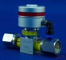 1694 FUJIKIN PRESSURE VALVE 0.39 0.59MPA, AG1RV000 023718
