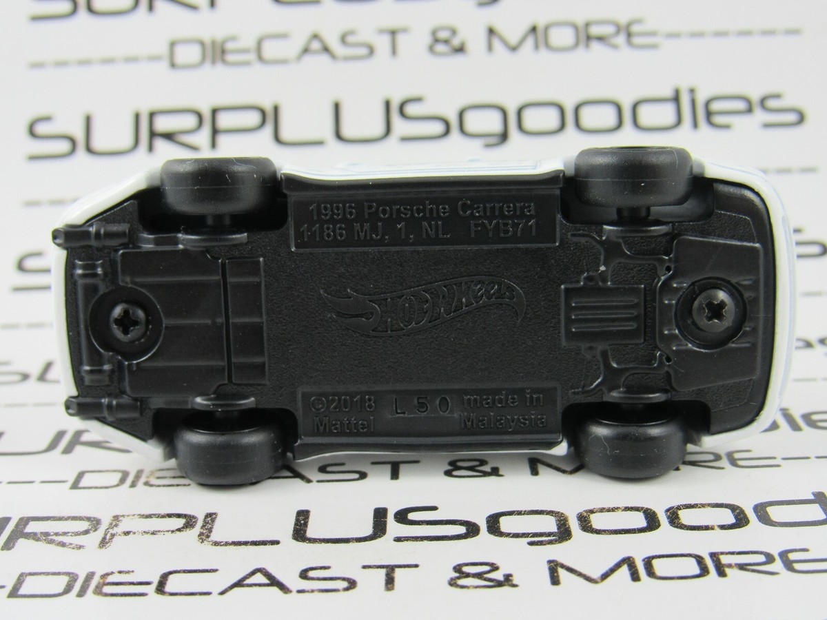 Hot Wheels 1:64 LOOSE 1996 '96 PORSCHE CARRERA Custom Swap w/Real