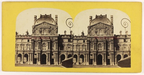 Photo Stéréoscopique Ancienne - Tombeau De La Reine, Alger - Tirage Albuminé