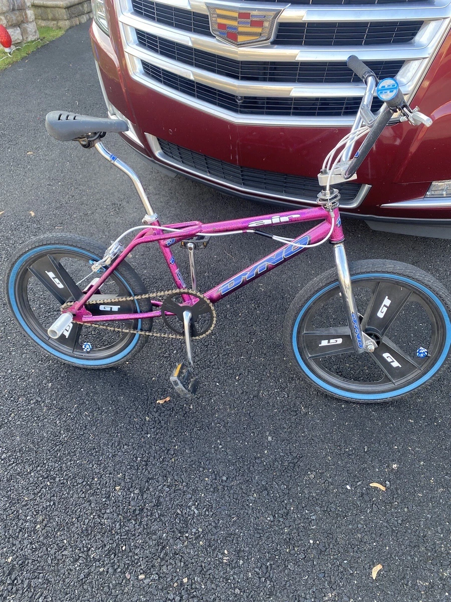 Dyno Air BMX Freestyle Purple Rain Rare Colorway Survivor W GT Mags