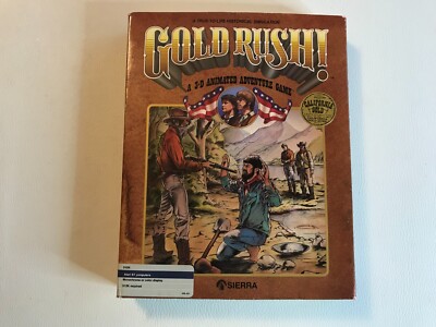 Gold Rush - Atari ST - Big Box - SIERRA Klassiker