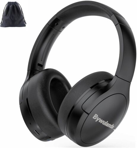 Active Noise Cancelling Headphones Wireless Bluetooth Over-Ear Headphones