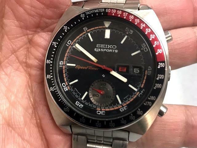 seiko chronograph ebay