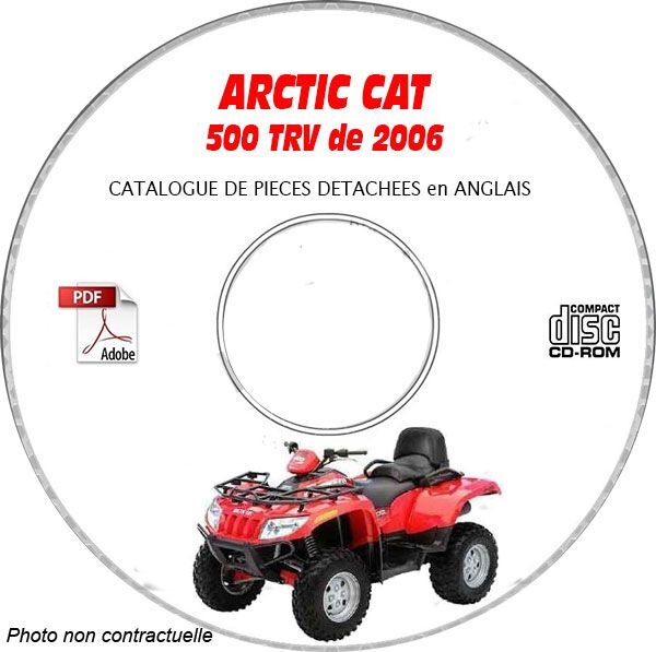 Manuel de pieces Arctic Cat 500 TRV pour resoudre vos pannes de quad