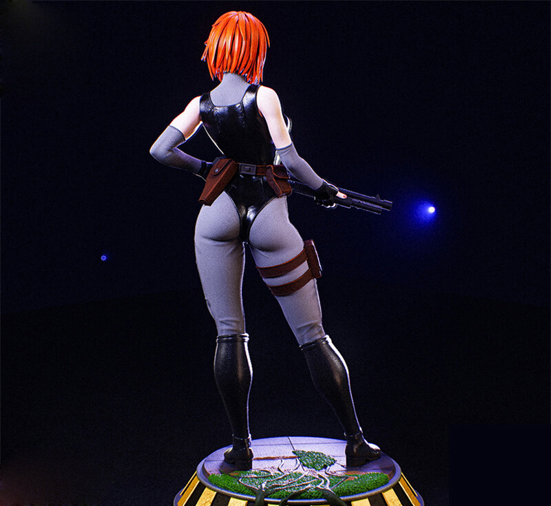 Regina 3D Print Garage Kit Figure Model Kit Unpainted Unassemble