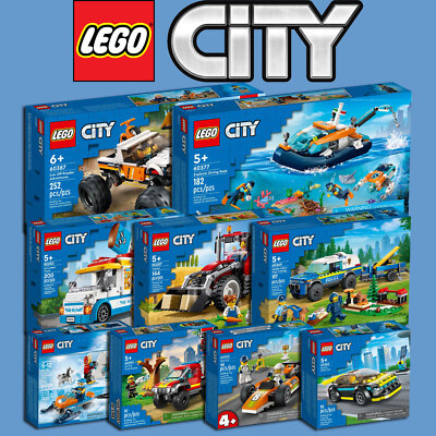 Lego City Town Sets BRAND NEW Sealed UK