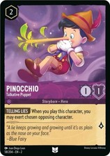 Lorcana Pinocchio - Talkative Puppet 58/216 Rise of the Floodborn NM