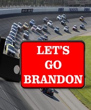 Funny  Lets Go Brandon Trailer Hitch Cover Plug Fade Resistant