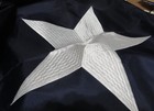 TEXAS STATE FLAG Embroidered Star 300D Polyester 8' 10" x 4' 11" TX - Brand New — photo 3