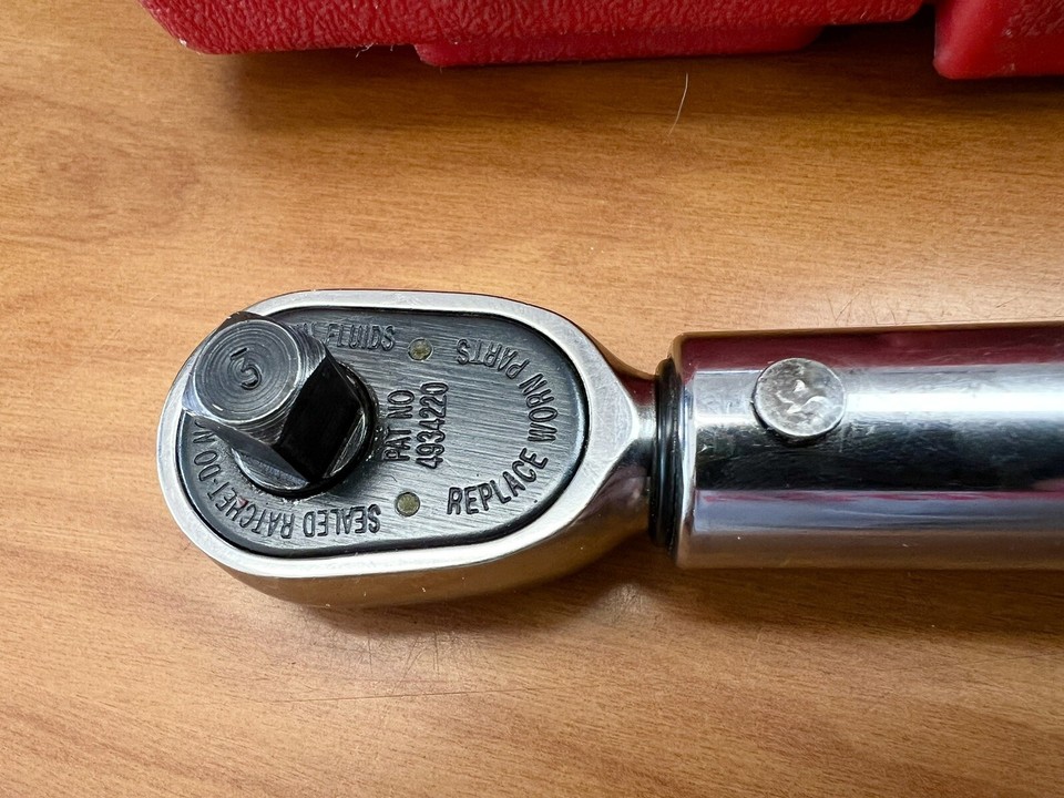 SNAP ON TORQUE WRENCH 3/8” QC2R100 20 To 100 Lbs/ft eBay