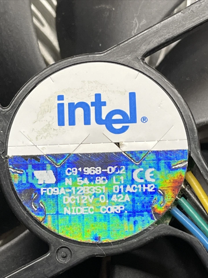 Intel F09A-12B9S1 Desktop Cooling Fan & Heatsink Assembly Socket 775 Socket T - Image 2 of 4