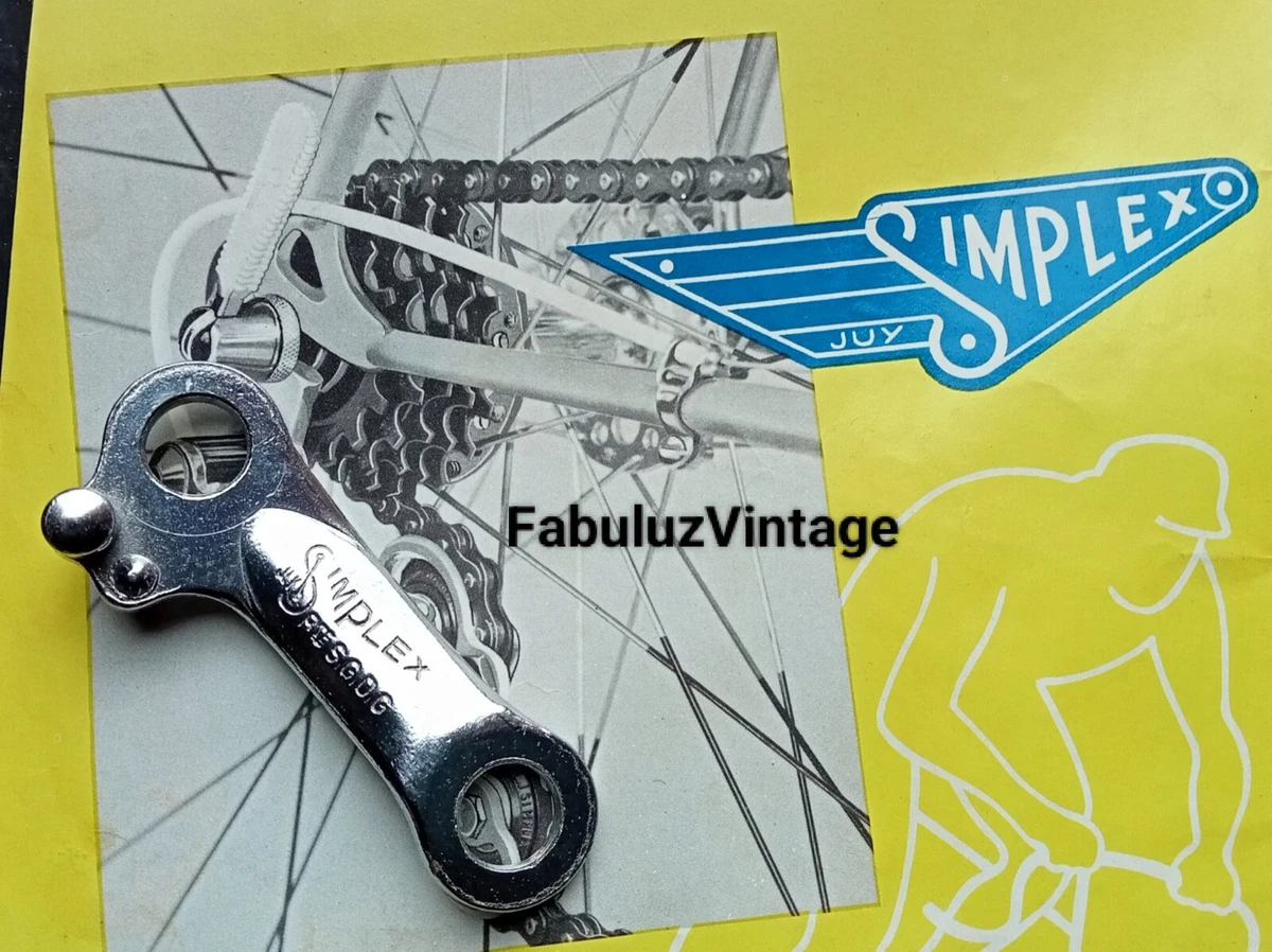 NOS DÉRAILLEUR ARRIÈRE SIMPLEX Tour De France 1940s-1950s Rear Derailleur 4/5 Sp EUR 285,00