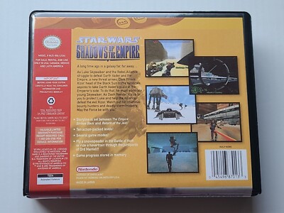 Star Wars Shadows of the Empire CASE ONLY Nintendo 64 N64 Box ANY