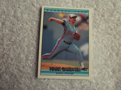 Donruss 1992 / MLB ''MARK GARDNER'' #238 Montreal Expos Trading Card n28