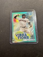 2022 Bowman Virtuosic Vibrations Aqua Refractor /125 Marco Luciano #VV-6