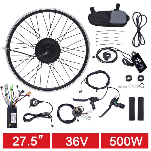 27.5''Electric Bicycle Motor Conversion Kit Front Wheel EBike Motor Hub