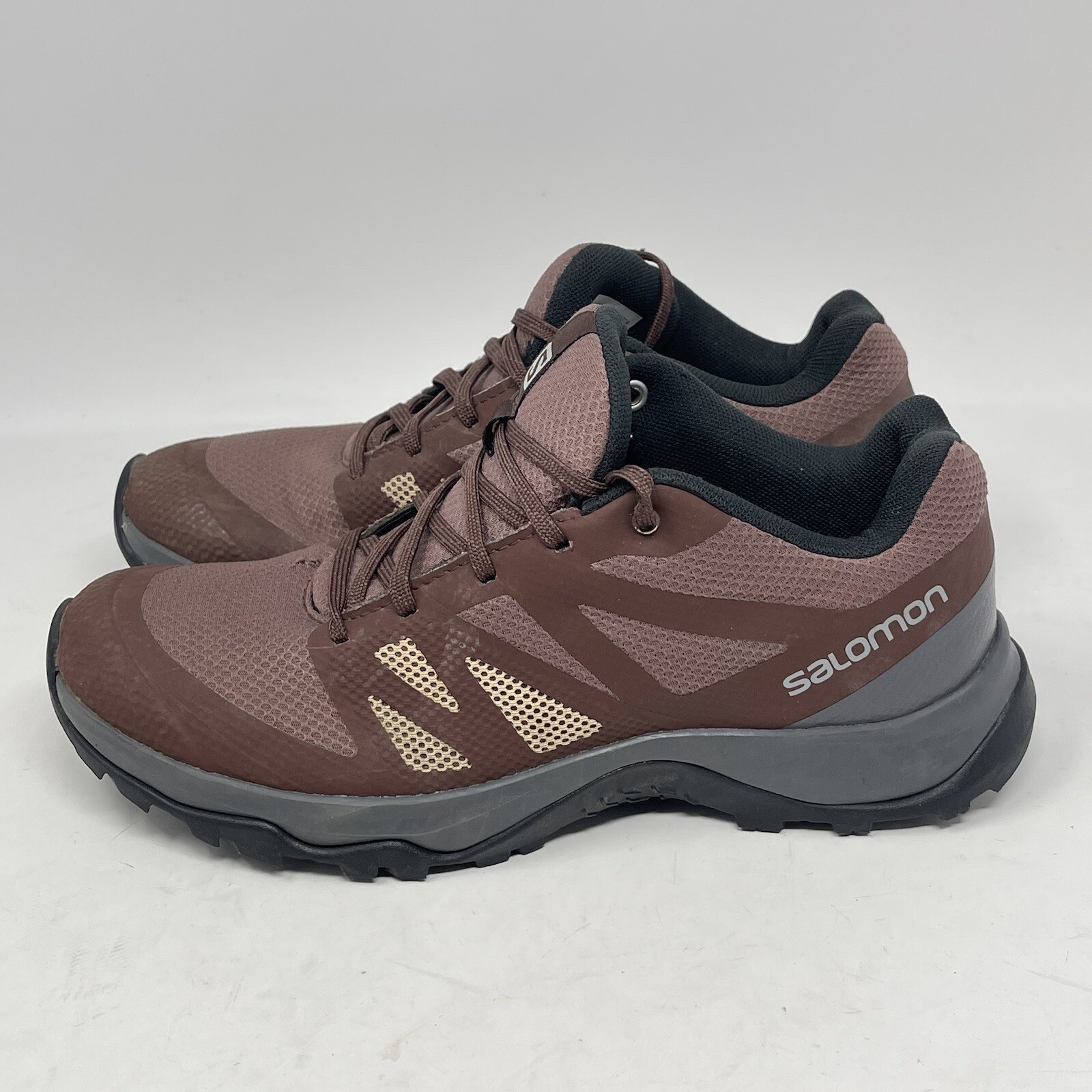Scarpe Salomon Kaneo donna 7 marroni escursionismo trail running passeggio outdoor sneakers