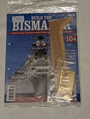 Hachette Partworks-  Build the Battleship Bismarck Part 104- Factory Sealed