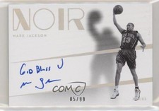 2019-20 Panini Noir Shadow Signatures 5/99 Mark Jackson #SHS-MJA Auto 5w7