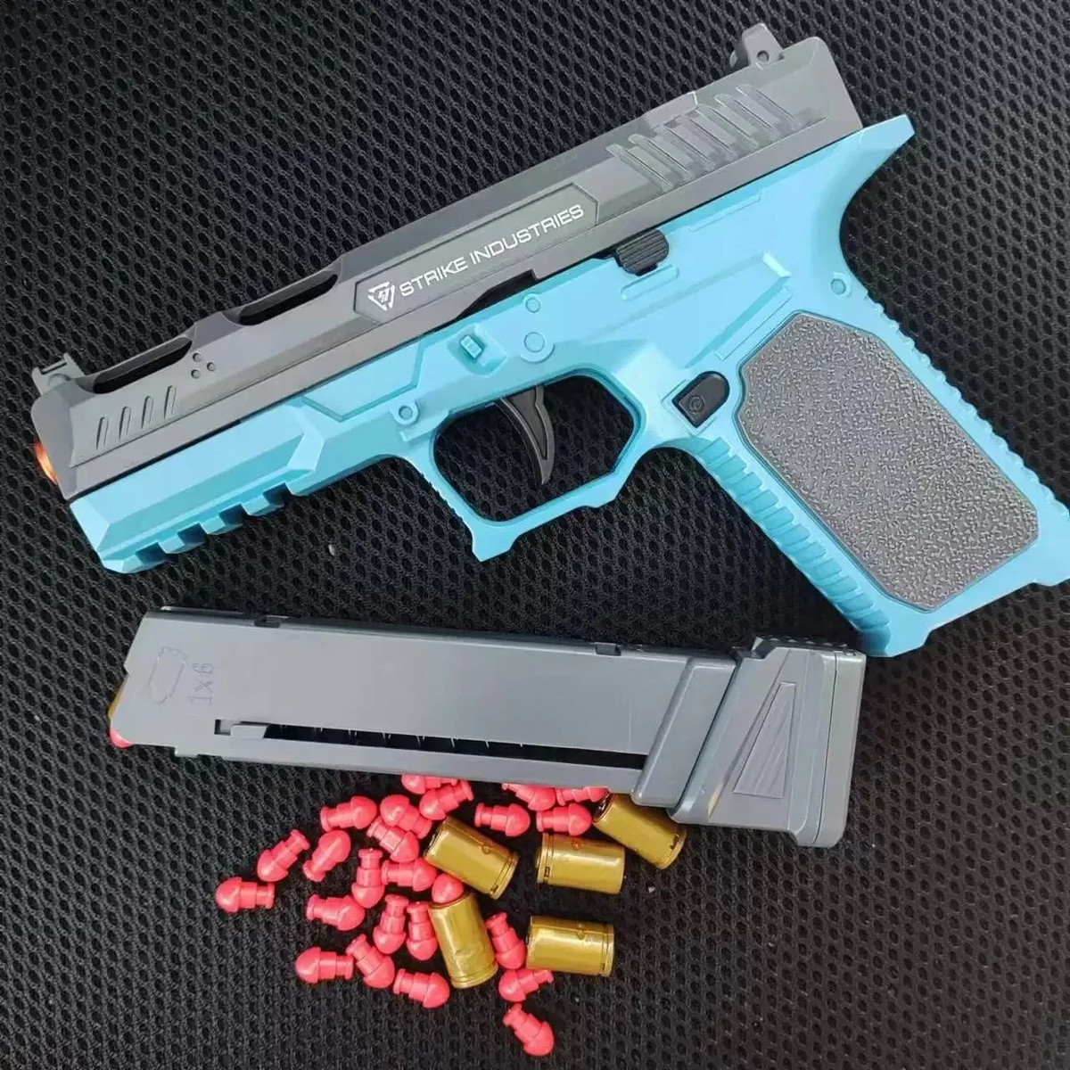 SIG17 Airsoft Toy Gun Shell Ejecting Pistol for Boys Adults