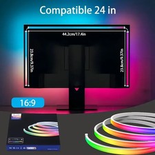 RGB Monitor Back Screen Sync Light Strip Backlight PC USB LED Ambient Light