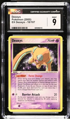 Deoxys graded CGC 9 for sale on eBay