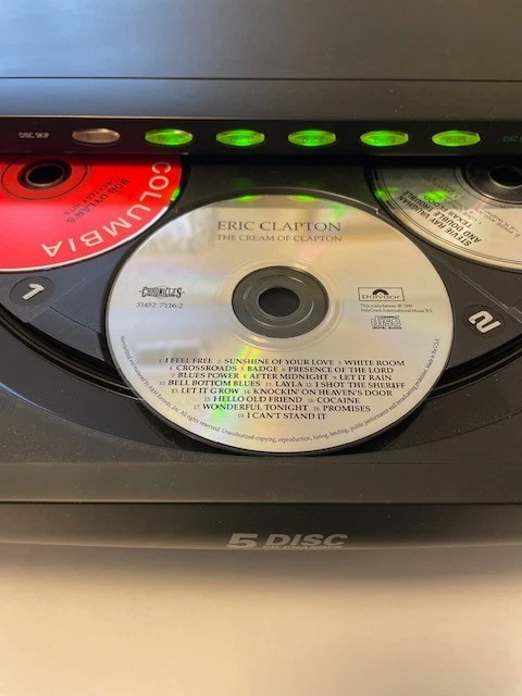 RCA RP-8065A CD Changer- 5 CD Player HiFi Stereo Carousel -NO Remote - *Tested* - Image 3 of 4