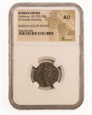 Roman AE of Gallienus (AD 253-268) NGC(AU)