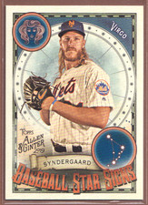 Noah Syndergaard #BSS-39 2019 Topps Allen & Ginter Baseball Star Signs-2122