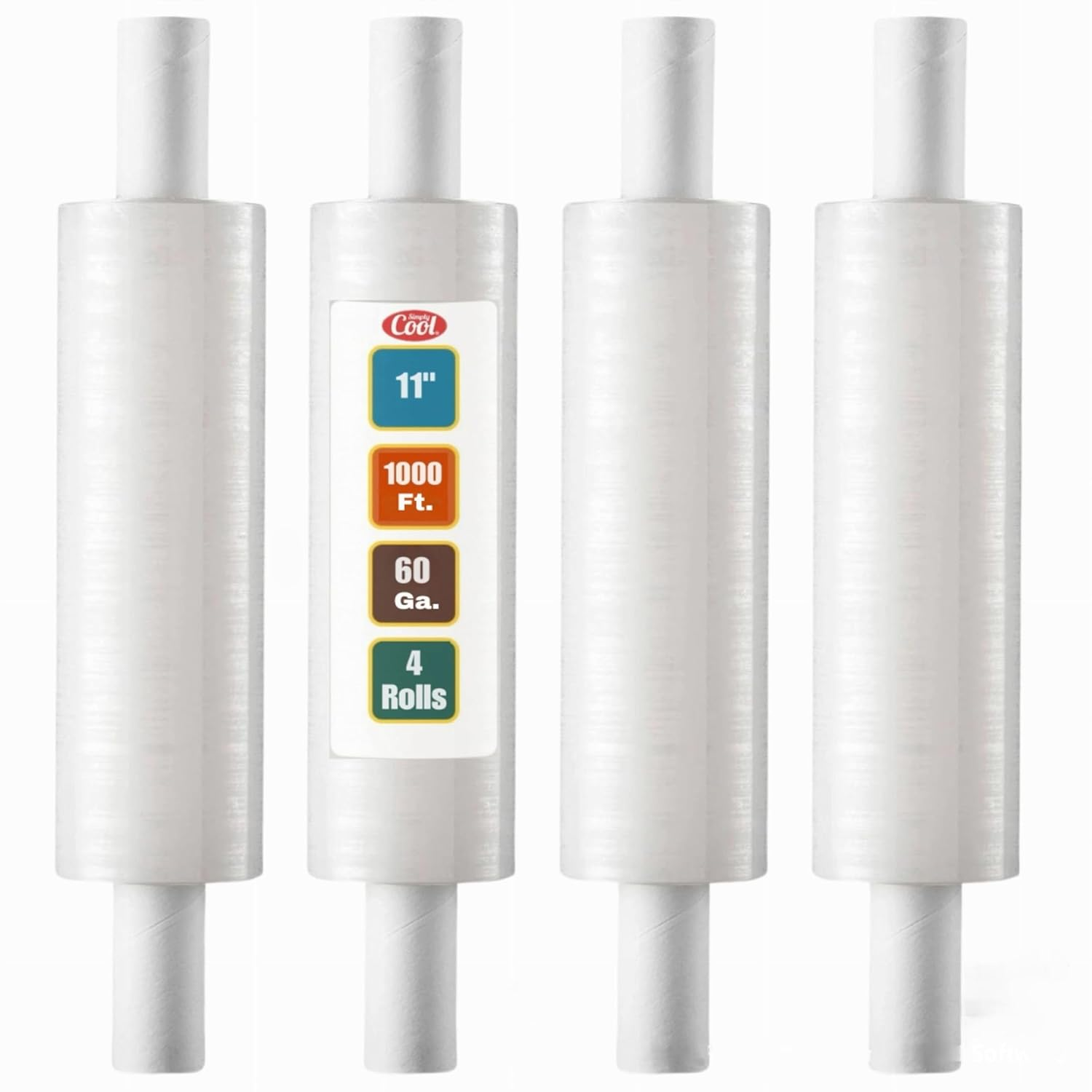 Stretch Wrap with Handle Industrial Strength 4 Pack 11