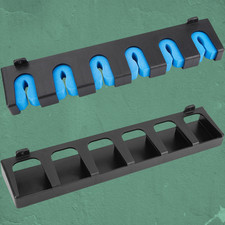 Wall Mount Fishing Rod Holders,Vertical Fishing Pole Storage Rack for Garage