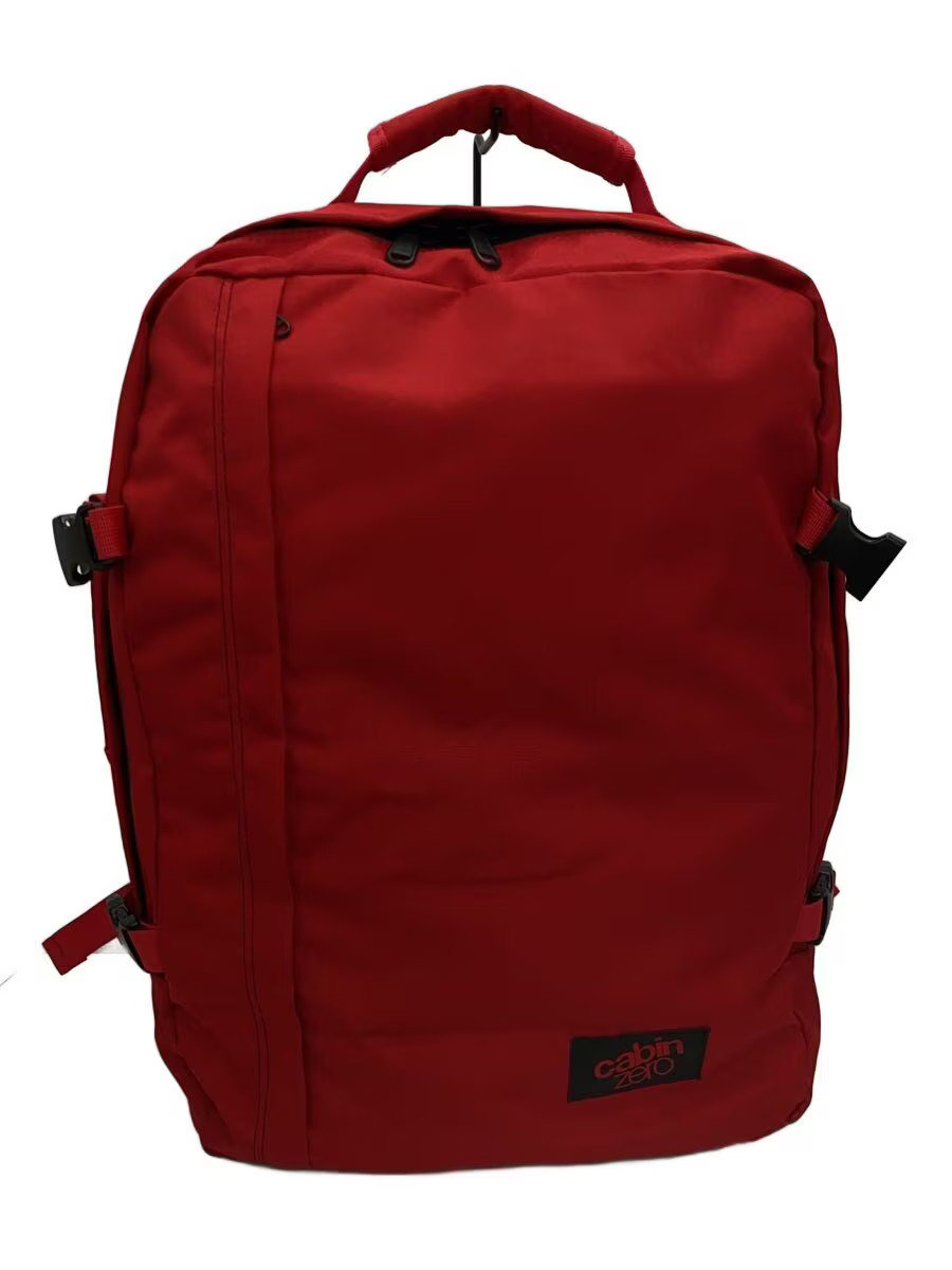 cabin zero backpack nylon red plain - image 1