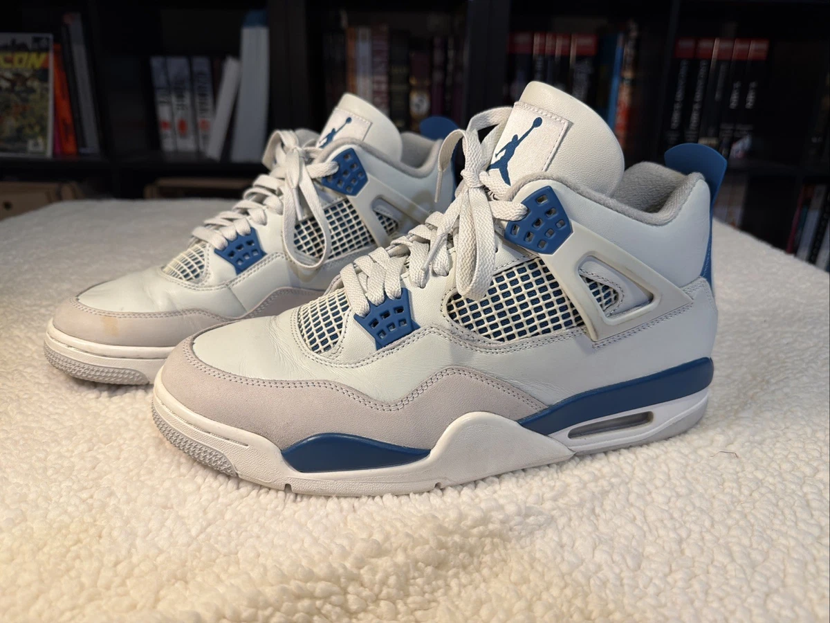 Jordan 4 Retro Blue for Sale - Authenticity Guaranteed - eBay