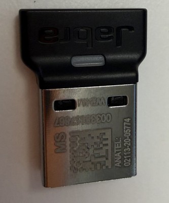 Jabra Link 380a MS USB-A Bluetooth Dongle END060W 020-190262 Evolve2 Teams BT5