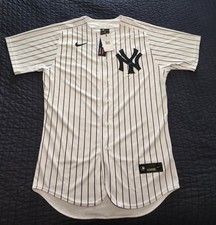 Authentic New York Yankees Elite Flex Base Home Pinstripe Jersey Size 44 NWT