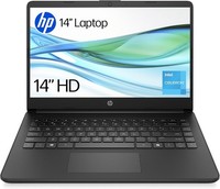 HP Laptop 14s-dq3001na 14in Intel Celeron 4GB RAM 64GB eMMC - Black